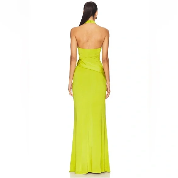 NBD (REVOLVE) The Evanna Gown in green (Wedding guest dress) - Picture 4 of 7